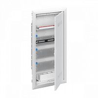 Распределительный шкаф UK600 мод., IP30, встраиваемый, пластик, белая дверь |  код. UK648MV |  ABB